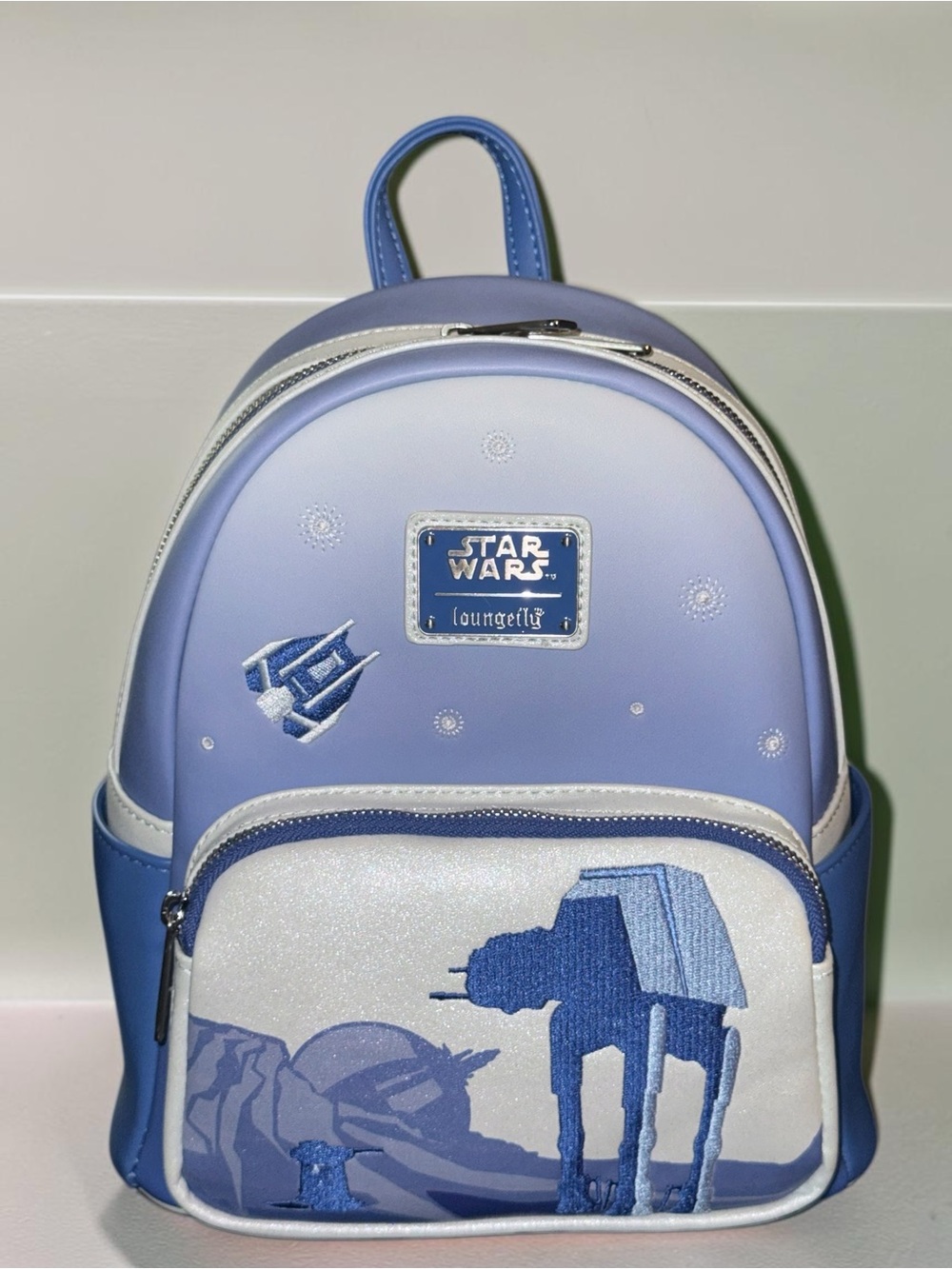 Loungefly Disney Parks Star Wars Hoth Echo Base AT-AT Mini Backpack NWT